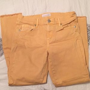 Yellow Loft skinny jeans